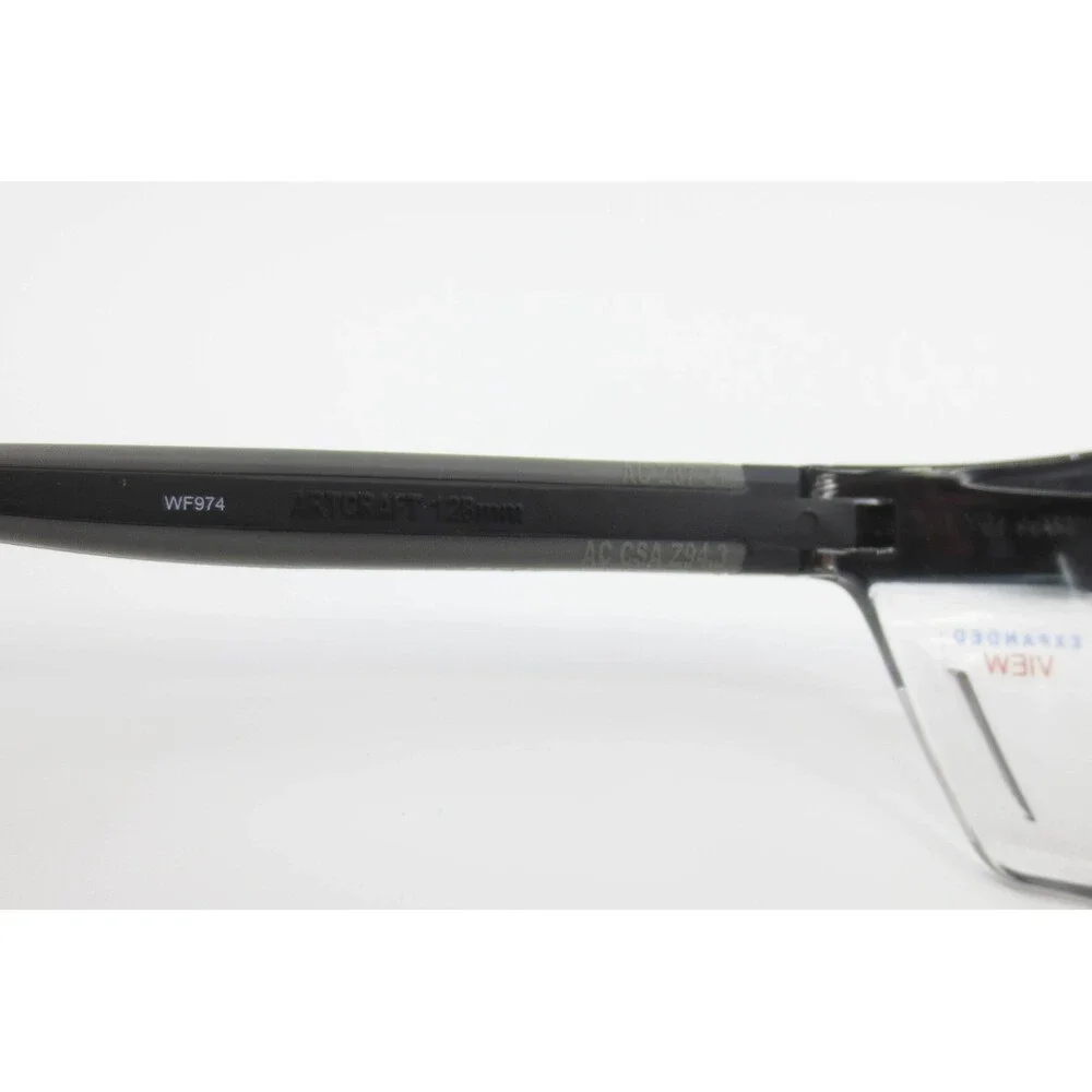 USA Workforce WF974 ArtCraft Safety Glasses Matte Black Grey Frames WF97406/61